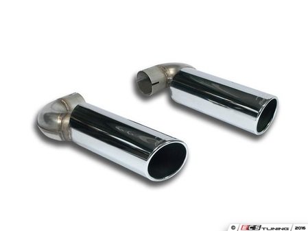ES#3055992 - 766014 - AUDI Q7 3.0 FSI V6 (280 Hp) '06 -> '09 Endpipe kit 2 exit O 100 Right+ O 100 Left - Supersprint - Audi