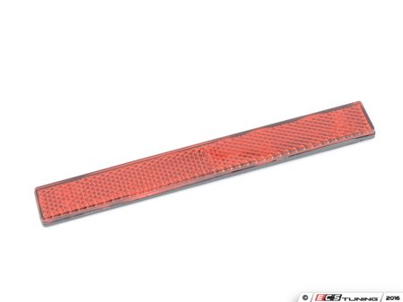 ES#2697744 - 63142305743 - Red Reflector - Priced Each - For use with factory clear tailights option - Genuine MINI - MINI