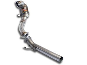 ES#3055240 - 772841 - 3" Downpipe With High Flow Catalytic Converter - For use only with Supersprint cat-back - Includes Metallic catalytic converter - 200CPSI - Supersprint - Volkswagen