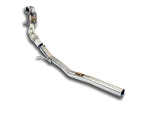 ES#3107685 - 772041kt1 - TurboBack Exhaust System - Non-Resonated - 200 cell catalytic converter with street muffler - Supersprint - Audi