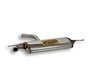 ES#3107689 - 772841kt1 - Turbo Back Exhaust System - Non-Resonated - Stainless steel non-resonated turbo-back exhaust system with 200-cell cat and dual polished tips - Supersprint - Audi