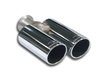 ES#3107689 - 772841kt1 - Turbo Back Exhaust System - Non-Resonated - Stainless steel non-resonated turbo-back exhaust system with 200-cell cat and dual polished tips - Supersprint - Audi