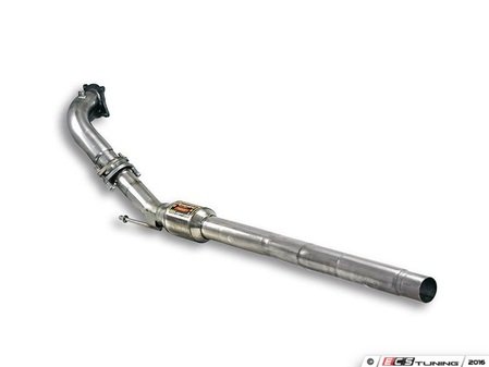 ES#3107692 - 765721kt - TurboBack Exhaust System - Resonated - 200 cell catalytic converter with street muffler - Supersprint - Audi