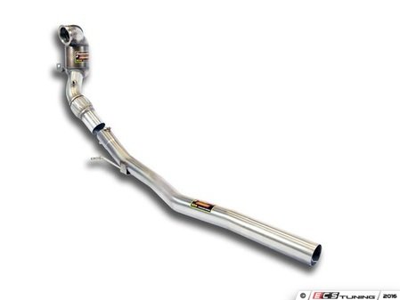 ES#3111696 - 775041KT - TurboBack Exhaust System - Non-Resonated - 200 cell catalytic converter with street muffler - Supersprint - Audi