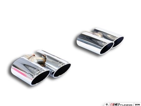 ES#3102716 - 775227 - TAILPIPE d.76"Kit"100x75 AUDI TTm3 - Supersprint - 