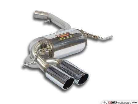 ES#3056903 - 888806 - Rear Muffler - Dual outlet 80mm pollished tips - Supersprint - 