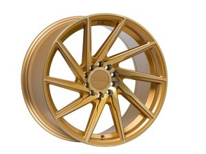 ES#3111710 - f2918855112m45kt - 18" F29 Wheels- Set Of Four - 18"x8.5" ET45 5x112/5x114.3 - Machine Gold - F1R Wheels - Audi
