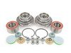 ES#2765568 - 1J0501477AKT1 - Wheel Bearing Kit - All the parts you need to replace all four wheel bearings - Assembled By ECS - Audi Volkswagen