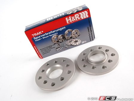 ES#1899553 - 2055571665 - DR Series TRAK+ Hub Adapter - 10mm (Pair) - Adapts your 57.1mm hub to a 66.5mm center bore - H&R - Audi Volkswagen