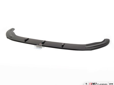 ES#3147412 - VWGO7GTIFD1GLOSS - Front Lip Spoiler V1 - Gloss Black - (NO LONGER AVAILABLE) - ABS plastic splitter that will enhance the look of your vehicle in minutes! - Maxton Design - 