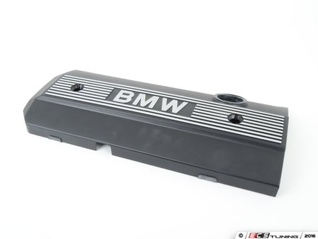 ES#18400 - 11121748633 - Engine Beauty Cover - Located on the top of the engine, has BMW embossed into it - Genuine BMW - BMW