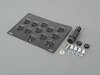 ES#3021510 - LICTMA409GS -  Tow Hook License Plate Mounting Kit - (NO LONGER AVAILABLE) - Avoid drilling holes in your bumper by utilizing a tow hook mounted plate bracket - Spec-D Tuning - 