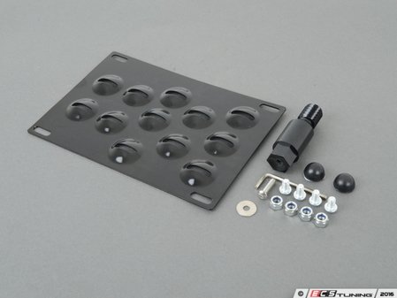 ES#3021510 - LICTMA409GS -  Tow Hook License Plate Mounting Kit - (NO LONGER AVAILABLE) - Avoid drilling holes in your bumper by utilizing a tow hook mounted plate bracket - Spec-D Tuning - 