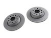 ES#205185 - MK5GTIRKTV2 - ECS Rear Big Brake Kit - Plain Rotors - 282mm Rotors, Caliper Carriers, and Dust Shields - Assembled By ECS - Volkswagen
