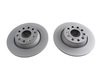 ES#205185 - MK5GTIRKTV2 - ECS Rear Big Brake Kit - Plain Rotors - 282mm Rotors, Caliper Carriers, and Dust Shields - Assembled By ECS - Volkswagen