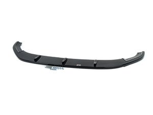ES#3147413 - VWGO7R-FD1-GLOSS - Front Splitter - Version 1 - Gloss Black - ABS plastic splitter that will enhance the look of your vehicle in minutes! - Maxton Design - Volkswagen