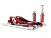 ES#3072568 - 011362sch01aKT - Schwaben Low Profile 2 Ton Aluminum Floor Jack With Aluminum 3-Ton Jack Stands - Raise it fast and support it well. A perfect kit to properly ensure safety when working under your vehicle. - Schwaben - Audi BMW Volkswagen Mercedes Benz MINI Porsche