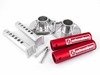 ES#3072568 - 011362sch01aKT - Schwaben Low Profile 2 Ton Aluminum Floor Jack With Aluminum 3-Ton Jack Stands - Raise it fast and support it well. A perfect kit to properly ensure safety when working under your vehicle. - Schwaben - Audi BMW Volkswagen Mercedes Benz MINI Porsche