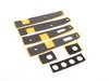 ES#348262 - 3C9860151 - Roof Rail Gasket Set - Replace your leaking roof rail gaskets - Genuine Volkswagen Audi - Volkswagen