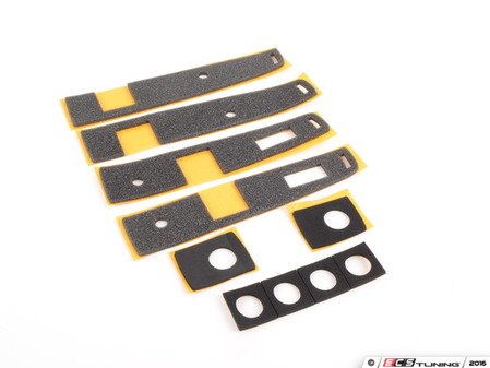 ES#348262 - 3C9860151 - Roof Rail Gasket Set - Replace your leaking roof rail gaskets - Genuine Volkswagen Audi - Volkswagen