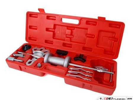 ES#2938401 - ATD3045 - Slide hammer puller - set - Eases removal of flange-type axles, oil seals, bearings and other press fit parts. - ATD Tools - Audi BMW Volkswagen Mercedes Benz MINI Porsche