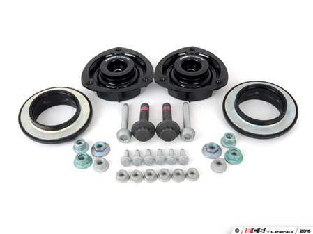 ES#3086303 - 015102ECS01-01KT -  Upgraded Front Suspension Install Kit - Featuring ECS upgraded upper strut mounts! All hardware that you need for a correct front suspension install - Assembled By ECS - Volkswagen