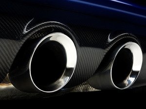 ES#2972726 - 012556ECS03A -  OE Style Rear Valance - Carbon Fiber - Rear valance for R32 models made from real carbon fiber - ECS - Volkswagen