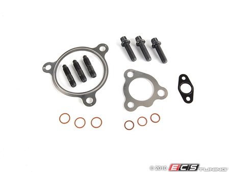 ES#6004 - 06a198001 - Turbocharger Installation Kit - Includes required hardware and gaskets needed to install an OE replacement turbocharger - Assembled By ECS - Audi