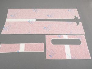 ES#3134925 - 51142414313 - Dual Sport Stripes - Red - For the Hood and Trunk - Genuine MINI - MINI