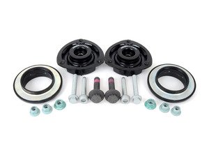 ES#3125727 - 015102ECS0204KT - Emmanuele Design Lowering Springs - With ECS Heavy Duty Strut Mounts & Install Kit - Enhance your ride with lowering springs, ECS higher durometer strut mounts and essential install hardware - Assembled By ECS - Volkswagen