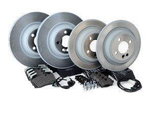 ES#2804299 - 34116855782KT22 - Front & Rear Brake Service Kit - JCW - All you need to replace your brake pads and rotors - Genuine MINI - MINI