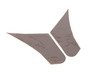 ES#3111617 - 018833ECS01 -  Headlight Marker Film Set - Gunsmoke - Pre-cut Lamin-X film to cover the amber markers on both headlights - ECS - 