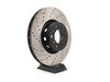 ES#3023901 - 127.34063R 528 - Front Cross-Drilled & Slotted Brake Rotors - Right - This design removes performance robbing outgas and material dust caused by braking - Centric - BMW