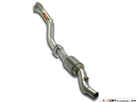 ES#3129535 - 762921KT - Complete Exhaust System - Resonated - Stainless steel system with high flow catalytic converter - Supersprint - Audi