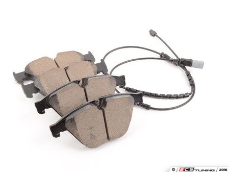 ES#3129516 - 34116850885 - Front Euro Ceramic Brake Pad Set - Offers excellent pedal feedback, low dust, and smooth initial bite. A favorite among BMW enthusiasts. - Akebono - BMW