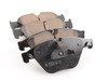 ES#3129516 - 34116850885 - Front Euro Ceramic Brake Pad Set - Offers excellent pedal feedback, low dust, and smooth initial bite. A favorite among BMW enthusiasts. - Akebono - BMW