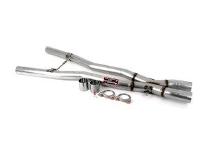 ES#3033636 - 988713 - Supersprint Section 2 X-Pipe (Resonator Delete) - A more free flowing option - Supersprint - BMW