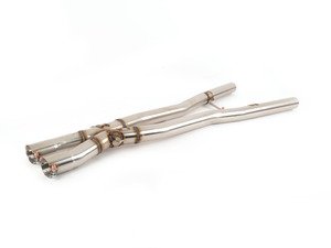 ES#3024769 - 789213 - Supersprint Section 2 X-Pipe (Resonator Delete) - A more free flowing option. Let that V10 sing! - Supersprint - BMW