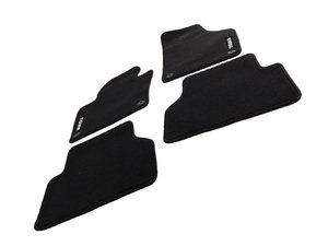 ES#1905658 - 5N1061370PWGK - Tiguan Mojo Mats - Black - Premium Textile Mats with the Tiguan Logo - Genuine Volkswagen Audi - Volkswagen