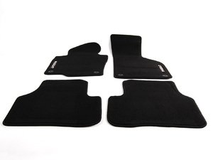 ES#1905657 - 3C1061370PWGK - Passat Mojo Floor Mat Set - Black - (NO LONGER AVAILABLE) - Premium textile mats for your Passat - Genuine Volkswagen Audi - 
