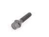ES#2731262 - 1454701SW - 60 Degree Conical Seat Wheel Bolt (Black) - 14x1.5x47mm - Priced Each - Produced for running spacers with most aftermarket wheels - H&R - Audi BMW Volkswagen Mercedes Benz