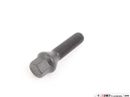 ES#2731262 - 1454701SW - 60 Degree Conical Seat Wheel Bolt (Black) - 14x1.5x47mm - Priced Each - Produced for running spacers with most aftermarket wheels - H&R - Audi BMW Volkswagen Mercedes Benz