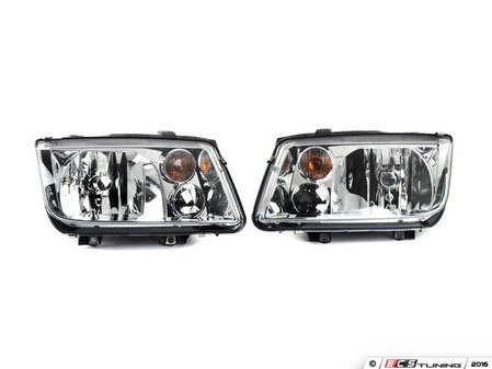 ES#2562282 - 1J5941017AJKT - OE Headlight Set - (NO LONGER AVAILABLE) - Without fog lights, with amber turn signals - Hella - 