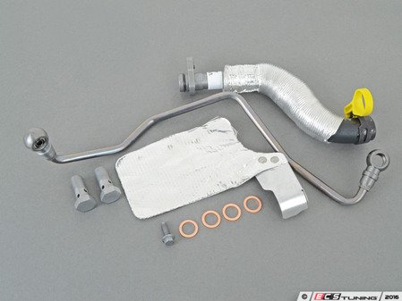 ES#3022374 - 11657534454KT2 - Turbo Oil Lines Kit - Completes turbo line replacement kit - Assembled By ECS - MINI
