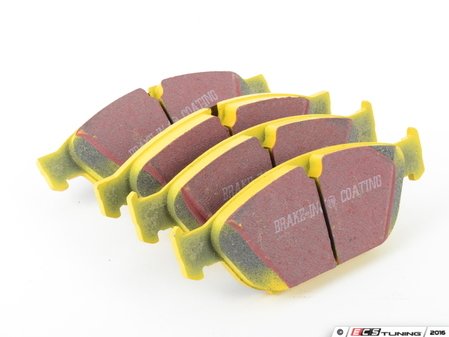 ES#2588670 - DP42086R - Yellowstuff Performance Front Brake Pad Set - EBC's premium sport street pad that offers high friction levels and heat fade resistance - EBC - Audi