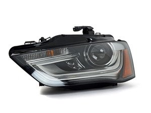 ES#2541357 - 8K0941753E - AFS Bi-Xenon Headlight - Left - Does not include gas discharge bulb or ballast. - Genuine Volkswagen Audi - Audi