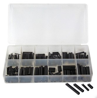 ES#2938480 - ATD373 - 245 Pc. Roll Pin Assortment - Lose a roll pin? No problem - ATD Tools - Audi BMW Volkswagen Mercedes Benz MINI Porsche