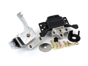 ES#3021871 - BFIMQBSTG1KIT-6 - BFI Stage 1 Engine Mount Kit - Version 1 Torque Arm (Pre 9/15 cars)  - (NO LONGER AVAILABLE) - Billet engine mount with 70A durometer transmission and dogbone inserts - Black Forest Industries - 