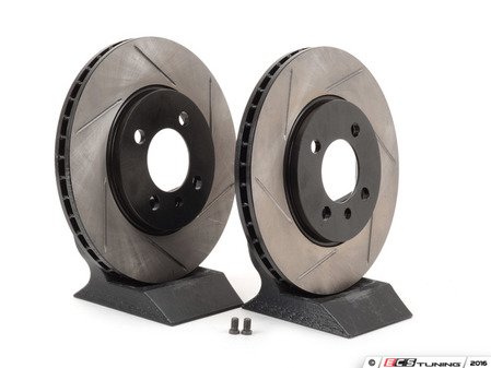 ES#3025734 - 34111160915GS - Gas-Slotted Brake Rotors - Front  - This design removes performance robbing outgas and material dust caused by braking - StopTech - BMW