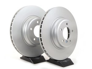 ES#3096674 - 34116770729KT - Front Brake Rotors - Pair (348x30) - Quality coated rotors from an original equipment supplier. - Pagid - BMW